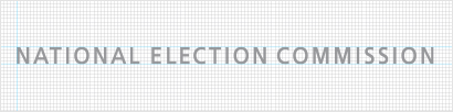 Grid System 영문로고 - NATIONAL ELECTION COMMISION